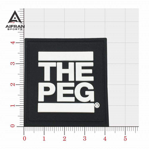 Patch en PVC souple personnalisé Aifran OEM avec dos en velcro pour casquettes, sacs, vestes, patch en caoutchouc 2D 3D - Product Image 2