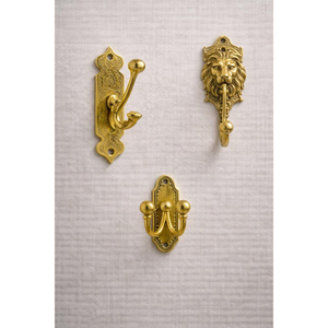 Porte-manteau en métal doré de qualité supérieure, design moderne, crochets décoratifs pour vêtements et accessoires à prix raisonnable - Product Image 5
