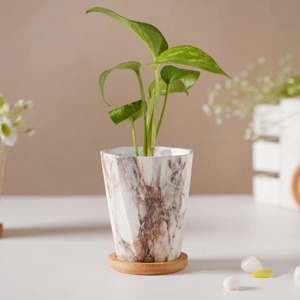 Marble Drop Coasters Elegant <b>Table</b> Coaster Set for Coffee Cups Dining and Gifting Use - Product Image 5