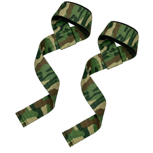 Correas de Levantamiento Acolchadas Premium con Camuflaje, para Entrenamiento, Fitness, Pull-Up, Soporte para Muñecas, Unisex - Product Image 4