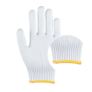 Guantes de Trabajo de Alta Calidad y Bajo Costo, Guantes de Seguridad de Algodón Tejido - Product Image 3