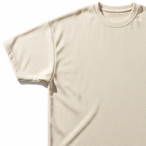 T-shirt vierge surdimensionné en coton et élasthanne respirant, coupe ample, unisexe, pour la gym et le sport, vente en gros - Product Image 3