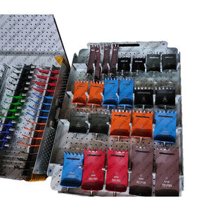 Ensemble d'extracteurs lombaires Clear Line LX avec lames en titane, instruments chirurgicaux orthopédiques pour la colonne vertébrale, certifié CE, Java Surgical - Product Image 2