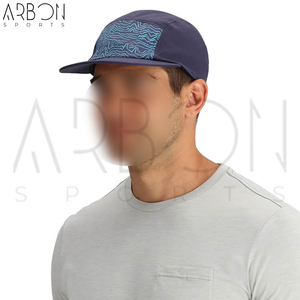Casquette de baseball 5 panneaux bleu marine, streetwear, logo personnalisé, confortable, qualité supérieure, tendance, durable, pour hommes et femmes - Product Image 4