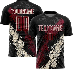 Camiseta de Fútbol Retro Personalizada, Sublimada, Estilo Clásico, Venta al Por Mayor, Camiseta de Fútbol Vintage Transpirable - Product Image 5