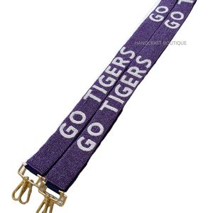 New Arrival Customizable Beaded Strap Durable <b>Handbag</b> Strap with Embroidery <b>Chain</b> Decoration - Product Image 2