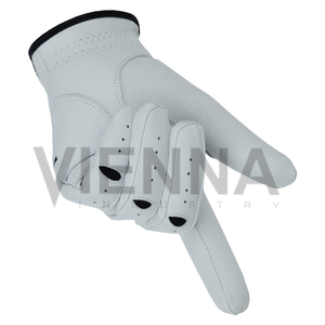 Guantes de Golf Personalizados al por Mayor con Logotipo, OEM ODM, Deportivos, Anti-UV, Transpirables, que Absorben la Humedad, Duraderos, Impresos, de Cuero Genuino para Mano Izquierda - Product Image 5