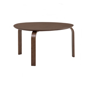 Hot Sale Nesting Coffee <b>Table</b> <b>Walnut</b> Finish Solid Wood Leg Space-Saving Living Room <b>Table</b> for Apartments and Hospitality - Product Image 2