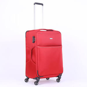 Valise souple légère en polyester résistant à l'eau, extensible, avec serrure TSA et roulettes 360° °   Spinner silencieux à double roues - Product Image 4