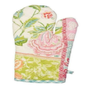 Wholesale Supplier's Customized Design Recyclable Organic Cotton Canvas Oven Mitts Higher Heat-Resistant with Printed Designs - Product Image 3