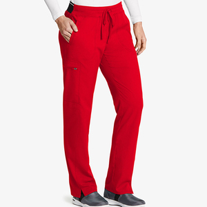 Nuevo Uniforme Médico para Mujer, Talla Grande, con Cordón Ajustable, Múltiples Bolsillos, Ligero, Elástico, Transpirable y Cómodo, de Poliéster, para Uso Hospitalario - Product Image 1