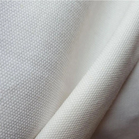 Tela de Algodón Flexible, Tela de Algodón Piqué, 220 GSM, 100% Algodón, Transpirable, Tejido de Punto Liso Blanco para Camisetas, Polos, Uniformes, Gorras