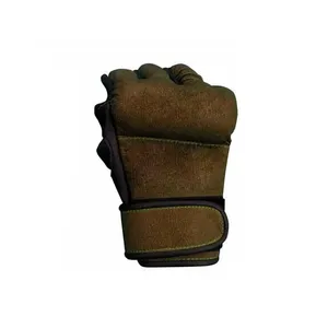 Guantes de MMA de Alta Calidad con Logotipo Personalizado, 8oz, Medios Dedos, Cuero PU, Duraderos, Ecológicos, para Entrenamiento, Combate y Sparring, Venta al Por Mayor - Product Image 5