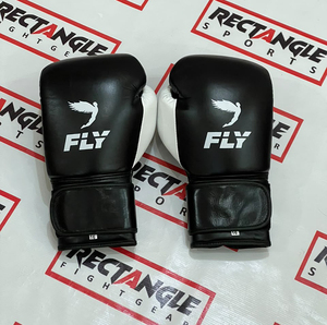 Custom Made MMA Boxing Gloves % Original Leather Full Finger Breathable Professional Punching Lace-Up Boxing Gloves - Product Image 5