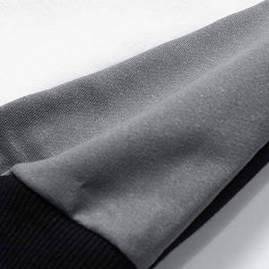 Conjunto Deportivo para Hombre, Talla Grande, Ligero, 69% Algodón, 31% Poliéster, Negro, Sudadera con Capucha y Cremallera Completa, Pantalones Deportivos - Product Image 4