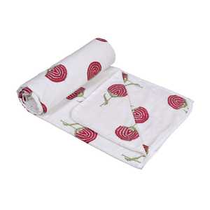 Handmade Printed <b>Single</b> Double Dohar New Arrival Handmade Hand Block Hand Block Printed Vintage Hand Block Printed Cotton Dohar - Product Image 3