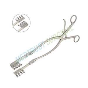 Retractor Autoajustable Gelpi, Juego de Instrumentos Quirúrgicos Ortopédicos de Acero Inoxidable para Retracción de Tejidos, Uso Quirúrgico - Product Image 2