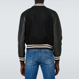 High Street Varsity <b>Jackets</b> Custom Size High Wool Fabric Solid Color New Design <b>Winter</b> Breathable Front Logo 2026 - Product Image 5