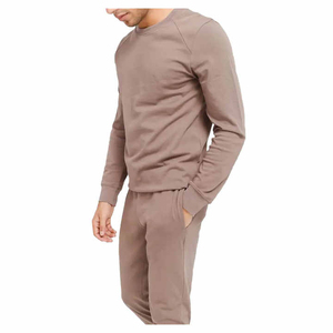 Ensemble de survêtement pour femme, sweat-shirt à capuche bleu clair, manches longues, couleur unie, tenue de jogging décontractée, coton respirant, vêtements d'automne - Product Image 4