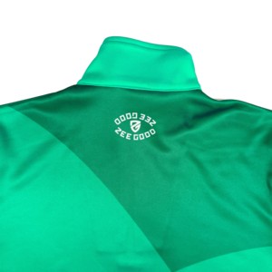 Veste coupe-vent à capuche pour homme, style streetwear personnalisé, en nylon à carreaux, avec fermeture éclair quart de tour et épaules tombantes - Product Image 4