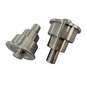 Componentes de eje metálicos mecanizados con precisión que parecen ejes escalonados / adaptadores de eje torneados - Product Image 1