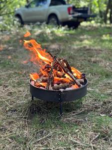 <b>Fire</b> Pit Mat Square Fireproof Firepit Pad Heat Resistant Wood Shield Concrete Floor Grass Mat Deck Protector for Under Grill - Product Image 3
