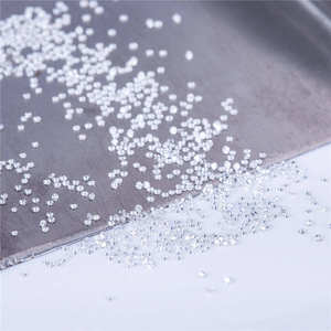 Diamants ronds non certifiés de 0,05 carat, couleur E, pureté VVS-VS, taille brillant, synthétiques, pour la fabrication de bijoux - Product Image 6