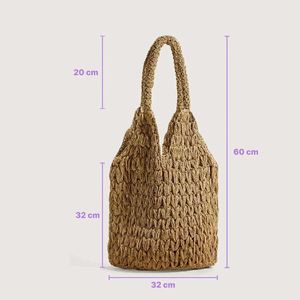 Natural <b>Rafia</b> Beach <b>Bag</b> Lightweight Summer Straw Tote Seagrass Hand <b>Bags</b> for Boutique Retail Supply OEM Manufacturer - Product Image 4