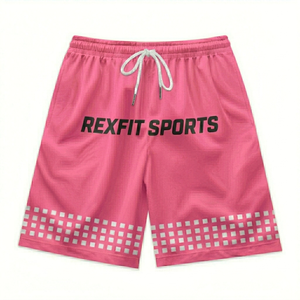กางเกงขาสั้นสตรีทแวร์แบบกำหนดเอง REXFIT SPORTS สำหรับผู้ชาย กางเกงขาสั้นลำลองสำหรับออกกำลังกาย วิ่ง และฝึกซ้อม ผลิตโดยผู้ผลิตกางเกงขาสั้นออกกำลังกายน้ำหนักเบา แห้งเร็ว - Product Image 3