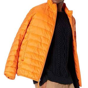 Blouson matelassé pour homme, chaud et épais, hiver, fermeture éclair intégrale, col mandarin, décontracté, extérieur, logo frontal, imperméable, respirant - Product Image 5
