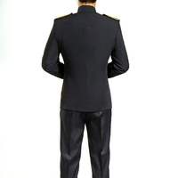 Veste Homme Steampunk Personnalisée en Tissu Noir Style Hussard pour Tambourier – Nouveauté en Ligne
