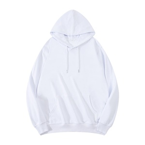 Vente en gros OEM : Nouveau sweat à capuche décontracté personnalisé, chaud pour l'automne et l'hiver, unisexe, uni, coupe crossover, pour couple, avec épaules tombantes, en polaire - Product Image 2