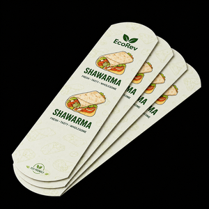 Disposable Biodegradable Eco-Friendly Customized <b>Black</b> Luxury Cardboard Paper Food Packaging <b>Box</b> for Fast Food Shawarma <b>Box</b> - Product Image 5