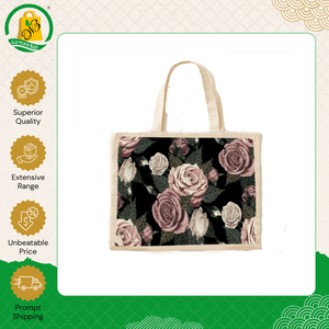 Proveedor Indio Vende Bolsas de Lona de Algodón de Primera Calidad Hechas en India, Modernas, con Bonito Estampado y Asas, para Uso Diario - Product Image 4