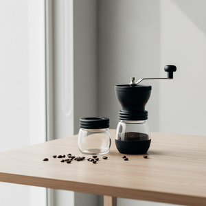 Moulin à café en verre de qualité supérieure 3203037 avec récipient en verre - Product Image 3