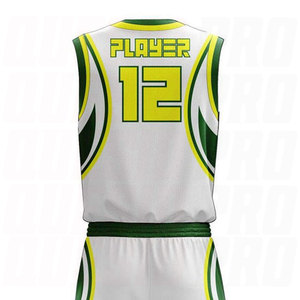 Basketball Uniform Custom High Quality Design Sublimation Fashion Basketball Jersey Premium Breathable <b>Athletic</b> Team Sportswear - Product Image 4