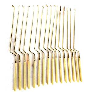 Ensemble de curettes neurochirurgicales Hardy pour l'hypophyse, 16 pièces, en acier inoxydable, instruments chirurgicaux pour la chirurgie cérébrale, marque SURGINEXA - Product Image 1