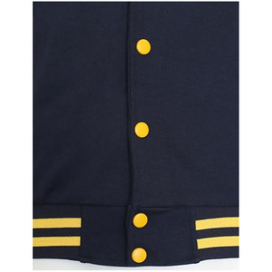 High Quality College Men Black Custom Logo Blank Baseball Varsity <b>Jacket</b> - Product Image 3