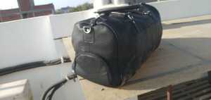 SUPERIOR TRADERZ Sac de voyage de luxe en cuir pour week-end - Grande capacité, fermeture éclair, multifonctionnel pour le sport et les activités de plein air, pour hommes - Product Image 4