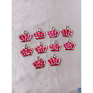 Pinzas para el Cabello con Corona Bordada a Mano, Apliques con Cuentas, Accesorios para el Cabello de Niñas, Pasadores Decorativos, Piezas de Moda - Product Image 1