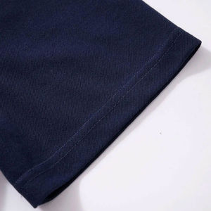 เสื้อเชิ้ตแขนสั้นผู้ชาย สีพื้น พิมพ์ลายดิจิทัล ผ้าถัก คอปก ปกติ ทรงลำลอง สีขาว ระบายอากาศได้ดี ผ้าปิเก้ - Product Image 3