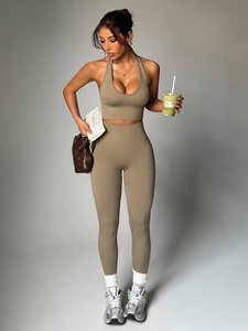 Conjunto Deportivo de Dos Piezas para Yoga, Cómodo y Transpirable, Ropa Deportiva Elástica para Actividades Físicas Diarias - Product Image 5