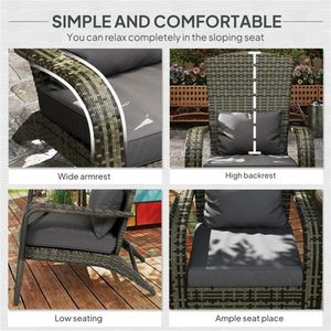 Poltrona per Ufficio e Attività all'Aperto, per Campeggio e Pesca, Comoda Sedia da Campeggio - Product Image 5