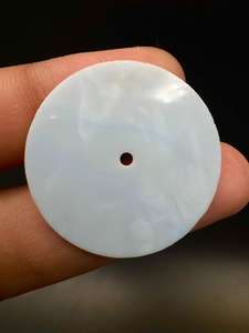 Esfera de Reloj de Cuarzo de Ágata Natural de 31.50mm, Piedra Preciosa Suelta para Esfera de Reloj - Product Image 4