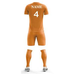 Vêtements de sport réversibles en gros pour clubs, ensembles d'uniformes de basketball en polyester/spandex, créez votre propre ensemble de football - Product Image 6