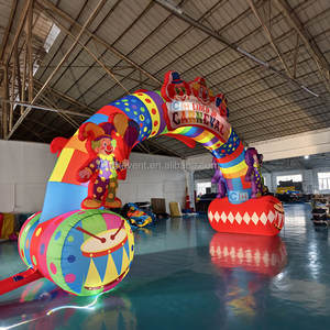 Arco Inflable Personalizado de Payaso de Carnaval, Arco de <span class=keywords><strong>Circo</strong></span> Inflable para Decoración de Fiestas - Product Image 1