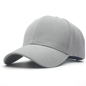 Casquette de baseball en coton gris à 6 panneaux, ajustable, unisexe, décontractée, couleur unie, denim, broderie 3D, bouton pour adultes - Product Image 6
