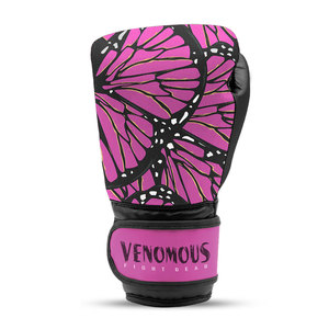 ถุงมือชกมวยหนังแท้ Venomous Butterfly Pro Design คุณภาพระดับมืออาชีพ ปิดด้วยเวลโคร พร้อมที่รัดข้อมือ ประสิทธิภาพสูง - Product Image 2