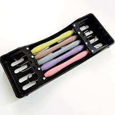 Juego de 5 Instrumentos Dentales de Silicona para Rellenos Compuestos, Manuales, de Alta Calidad, Certificados CE, de Acero Inoxidable, Ergonómicos, Clase I - Product Image 4