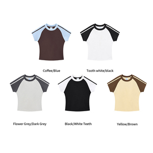 Women Casual Printed T Shirt Summer Short Sleeve Breathable Cotton Tee Soft Comfort Lightweight Everyday <b>Top</b> Custom Apparel - Product Image 2